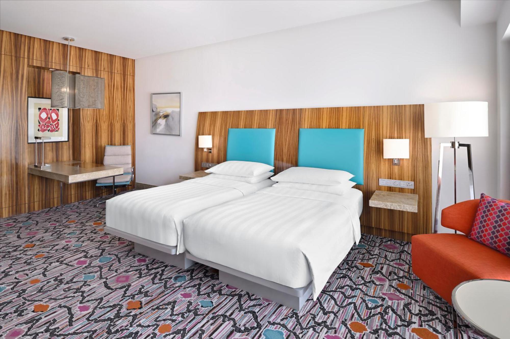 Andaz Capital Gate Abu Dhabi, By Hyatt Hotel Екстериор снимка A room at the hotel